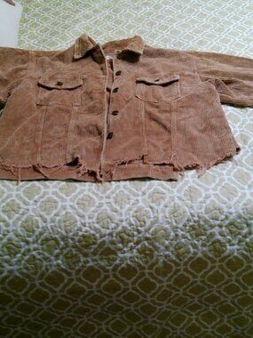 POL SIZE MED JACKET TEDDY BEAR COLOR GOOD CONDITION